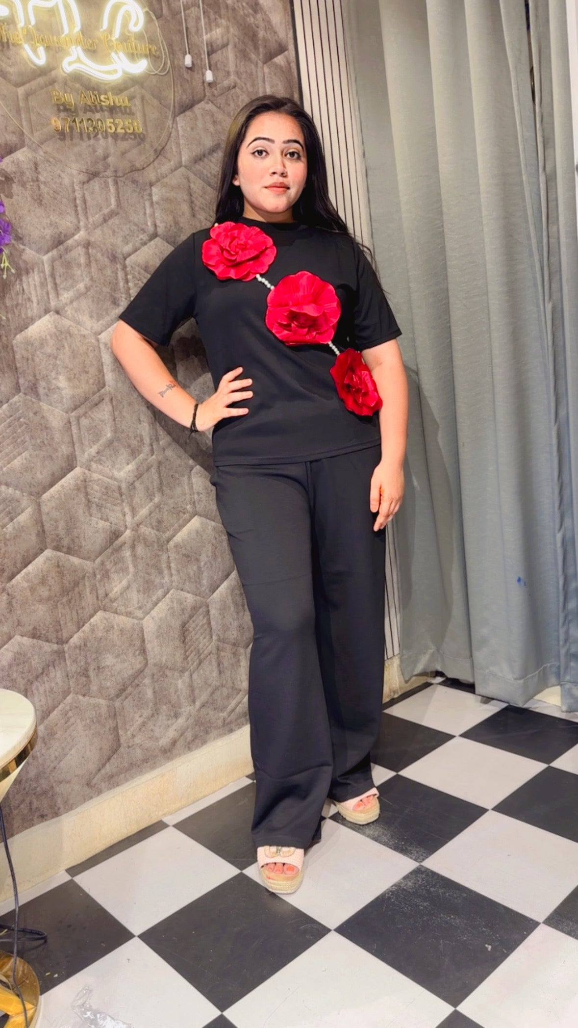 3D Flower Cordset