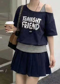 Korean Skater Skirt Set