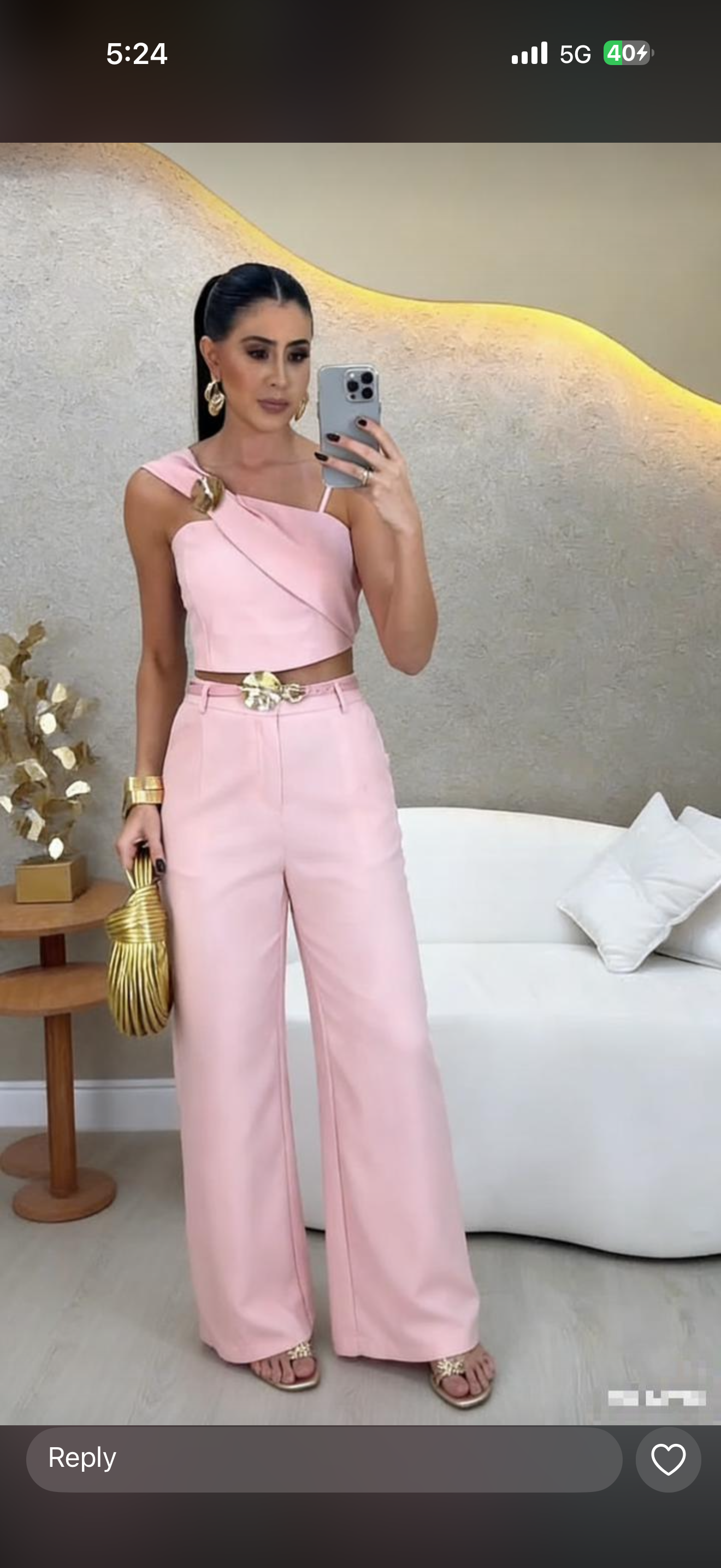 Linen Tube Style Co-ord Set