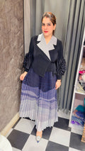 Korean Pleated plus size Dress