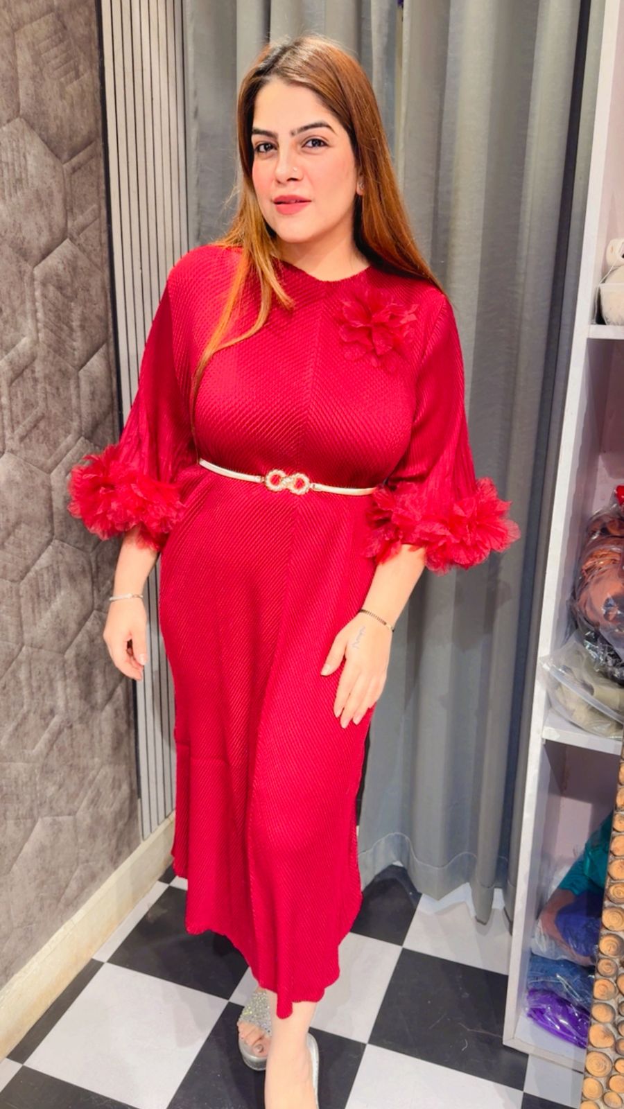 Magic Dress with Belt LC34