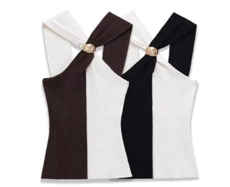 Elegant Dual Tone Top LC38