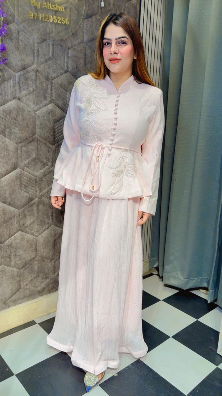 Premium Fish Cut Skirt Coord Set LC46