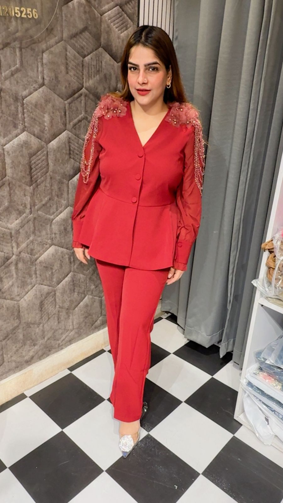 Hotseller Co-Ord Set With Hangings Design LC60