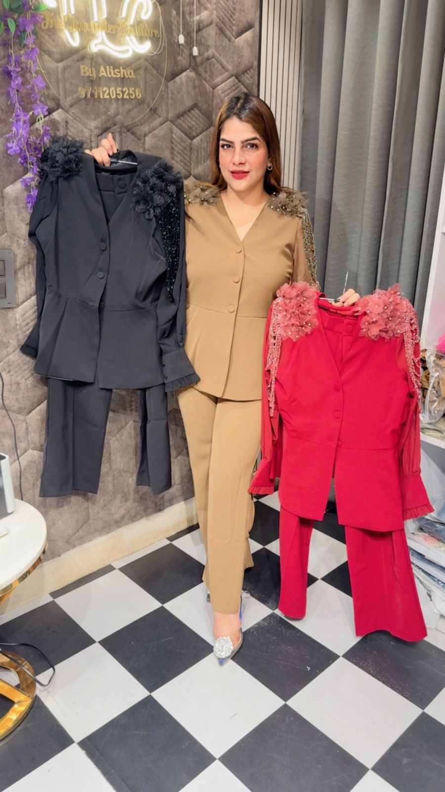 Hotseller Co-Ord Set With Hangings Design LC60