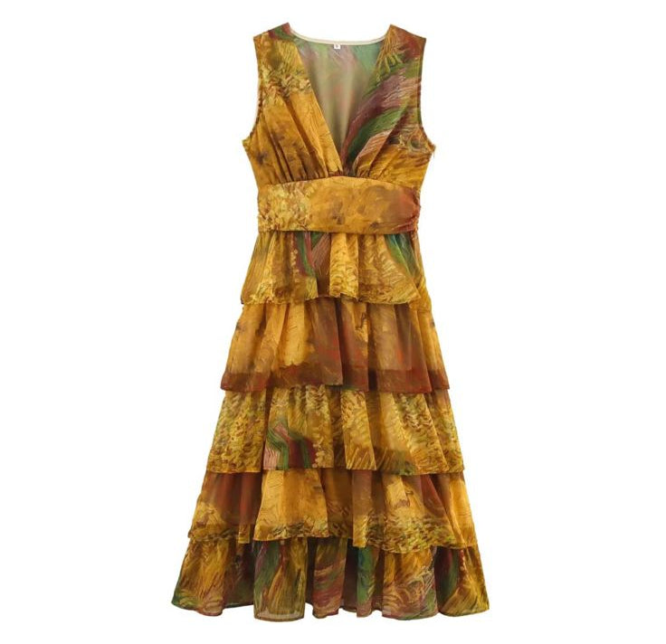 Beautiful Frill Dress LC68