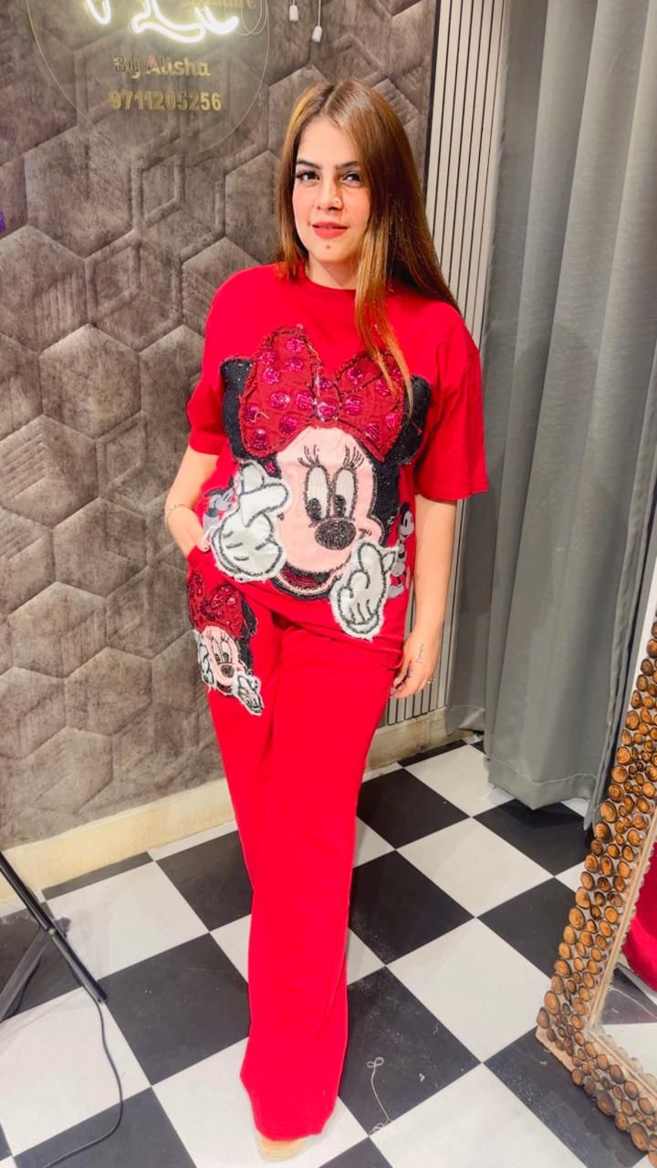 Cute Cartoon Design Co-Ord Set LC135